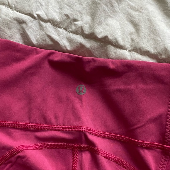Lululemon all the right places 7/8 pink sz 4 - Picture 3 of 7